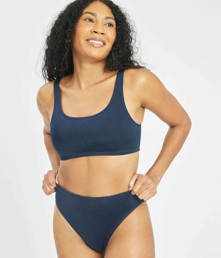 The All-You Swim Bralette: Navy