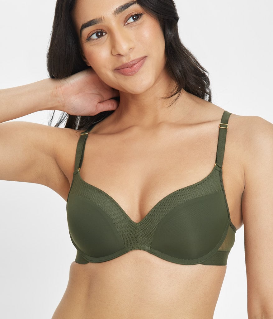 The No-Wire Push-Up: Rich Olive