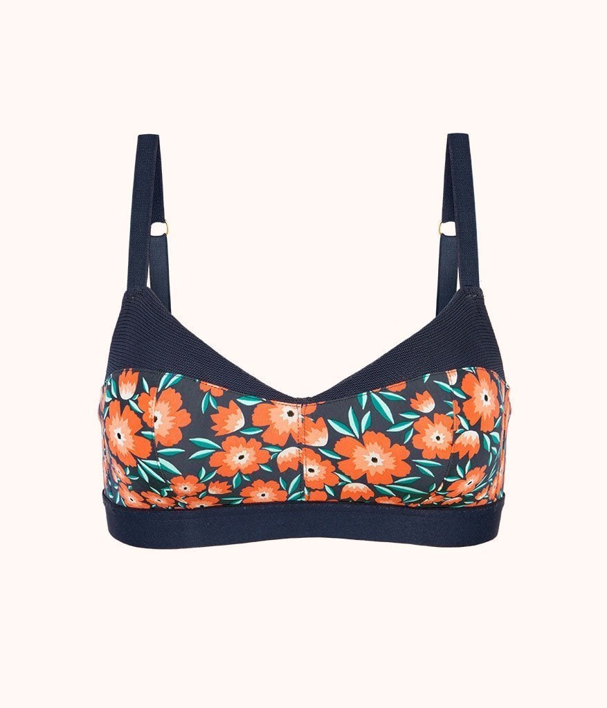 The Sweetheart Bralette: Poppy Floral