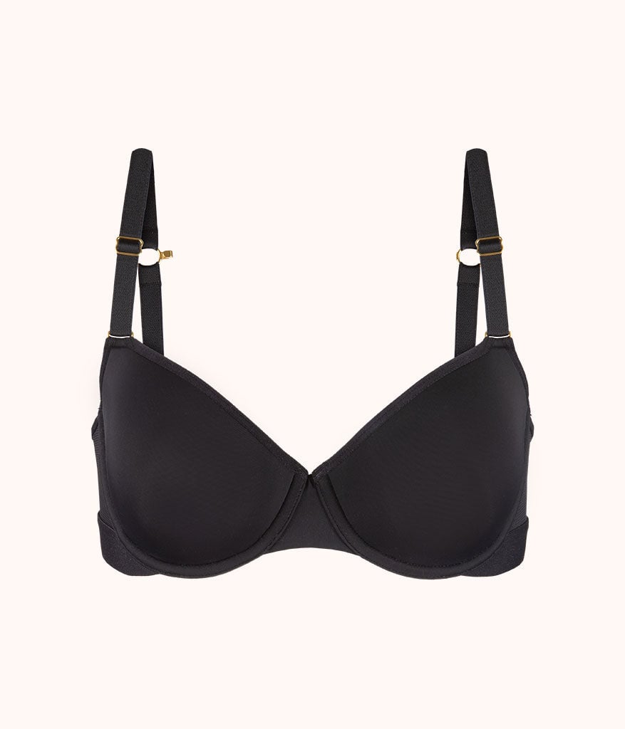 The Spacer T-Shirt Bra: Jet Black